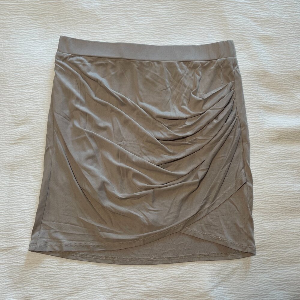 BCBG Tan Skirt